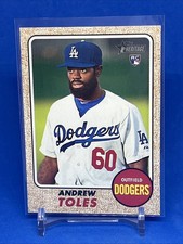 2017 Topps Heritage High Number #531 Andrew Toles Los Angeles Dodgers RC