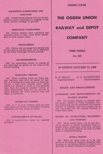 The Ogden Union Railway & Depot Co - 1959 Emp...
