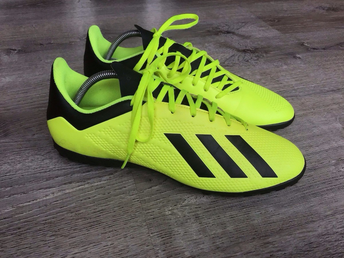 adidas X Tango 18.4 TF Green Black DB2479 Men's Indoor Turf Soccer