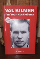 Val Kilmer New Never Opened Autographed I'm Your Huckleberry Book