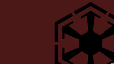 Star Wars logo minimalism red background simple Custom Gaming Mat Desk 4269
