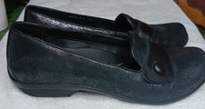 DANSKO Olena Women Slip On Loafer  Metallic Black EU 39 US 8.5-9 Comfort Shoe