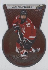 2022 Team Canada Juniors Medal Hopefuls Red 16/22 Marie-Philip Poulin #MH-28 7ez