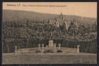Cronberg i. T., Kaiser Friedrich-Denkmal, Schloß Friedrichshof, Ansichtskarte 