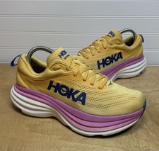 Hoka One One Bondi 8 Shoes Women  s Size 8 Running Cushioned Sneakers Athletic
