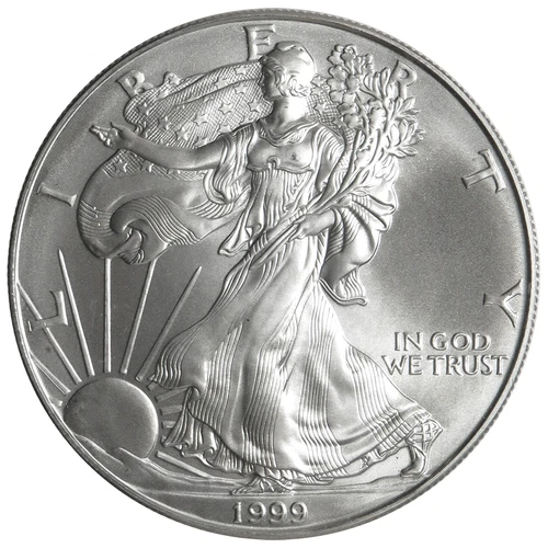 1999 $1 American Silver Eagle 1 oz Brilliant Uncirculated