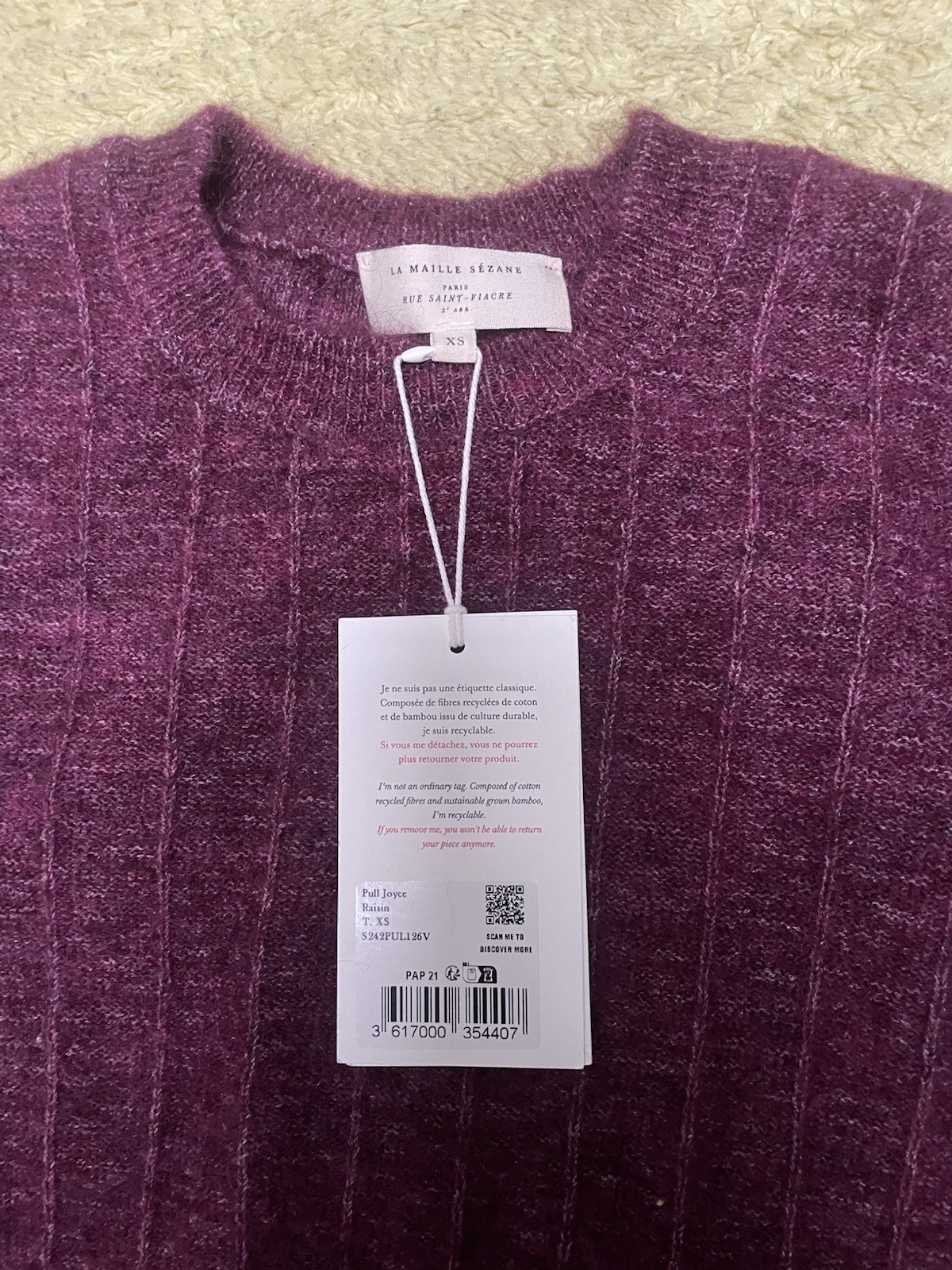 Sezane Joyce Jumper Women's XS image 2