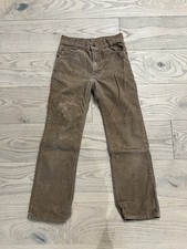 Vintage Levi  s Brown Corduroy Pants Youth Size 12 W26 Made in USA Distressed