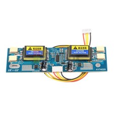 10PCS Universal CCFL Inverter LCD Monitor 4Lamp 10-30V For 15-22" Widescreen DIY