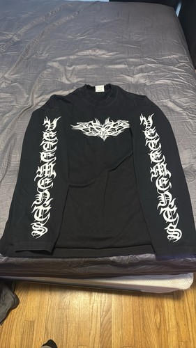 Authentic Vetements "Garderobe" Collection Tribal Long Sleeve. Size small