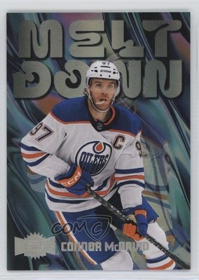 2023-24 Skybox Metal Universe Meltdown Spectrum 167/199 Connor McDavid #M25 00d2