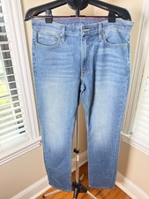 American Giant Dakota Straight Jeans Men’s 32x32 Maritime Wash Made in USA