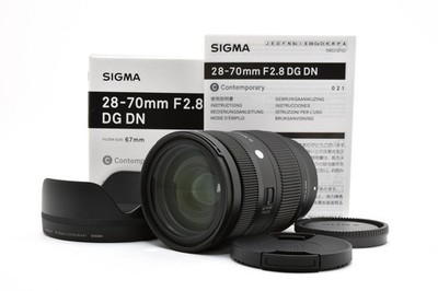 [Mint w/Box Hood] SIGMA 28-70mm f/2.8 DG DN Contemporary Lens Sony E-Mount A010a