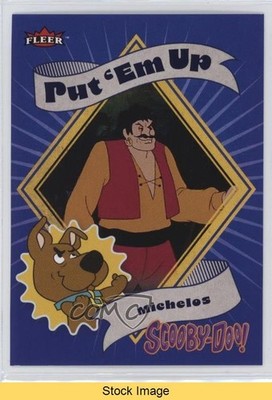 2024 Fleer Scooby Doo Put 'em Up! Stickers Michelos #42 READ 1eo7