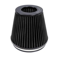 Universal 6" 152mm High-Flow Air Filter, Reusable Cone Cold Air Intake, High Per