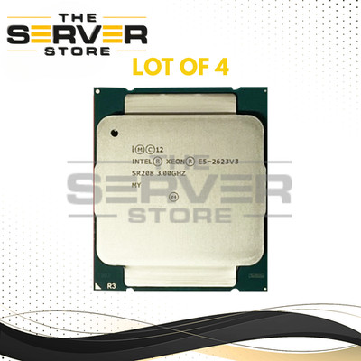 (LOT 4) Intel Xeon E5-2623v3 3.00GHz 4C 10MB LGA2011-3 CPU CM8064401832000 SR208