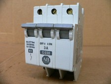 Allen Bradley 1492-Cb2 G030 Circuit Breaker 3A 3-Pole