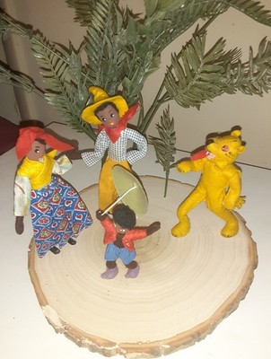 BAPS Dolls Germany Hilde Bartel Edith Von Arps Little Black Sambo Family Tiger