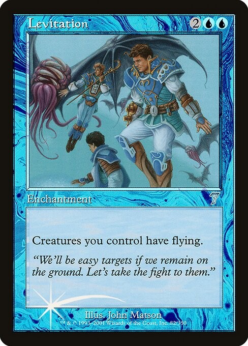 Levitation NonFoil Seventh Edition 82 * NM MTG