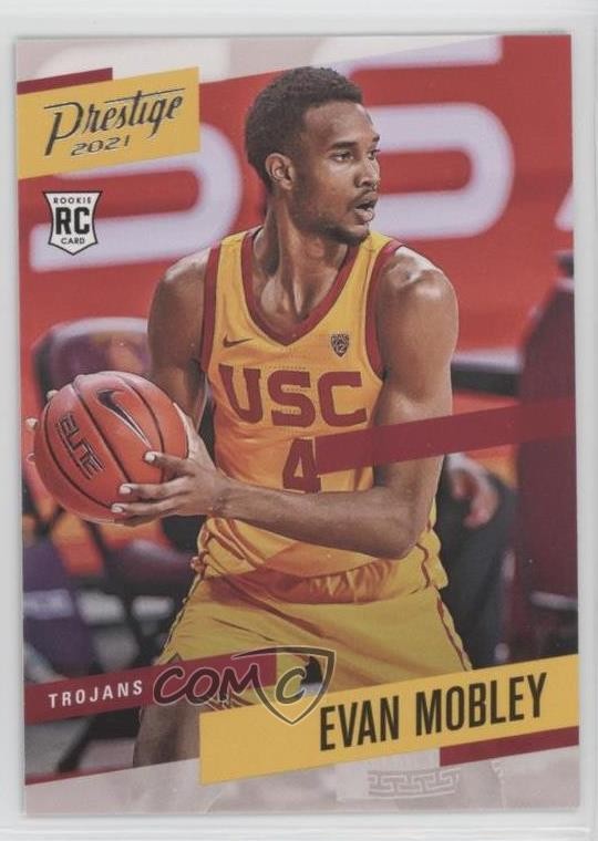 2021-22 Panini Chronicles Draft Picks Prestige Evan Mobley #370 00kj