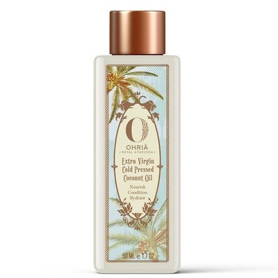 Ohria Ayurveda Extra Virgin Cold Pressed Coconut Oil 50ml