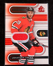2022-23 Upper Deck SP Game Used Red Jersey Jonathan Toews Cards #76