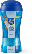 Fresh Step Cat Litter Crystals Deodorizer, Non Toxic Odor Neutralizing Crystals