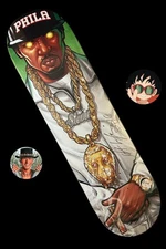 RARE SIGNED Stevie Williams DGK Skateboard Deck Dirty Ghetto Kids Kalis AUTO NEW