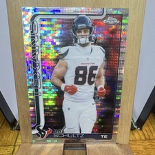 2025 Topps Chrome Dalton Schultz Pulsar #118 Houston Texans