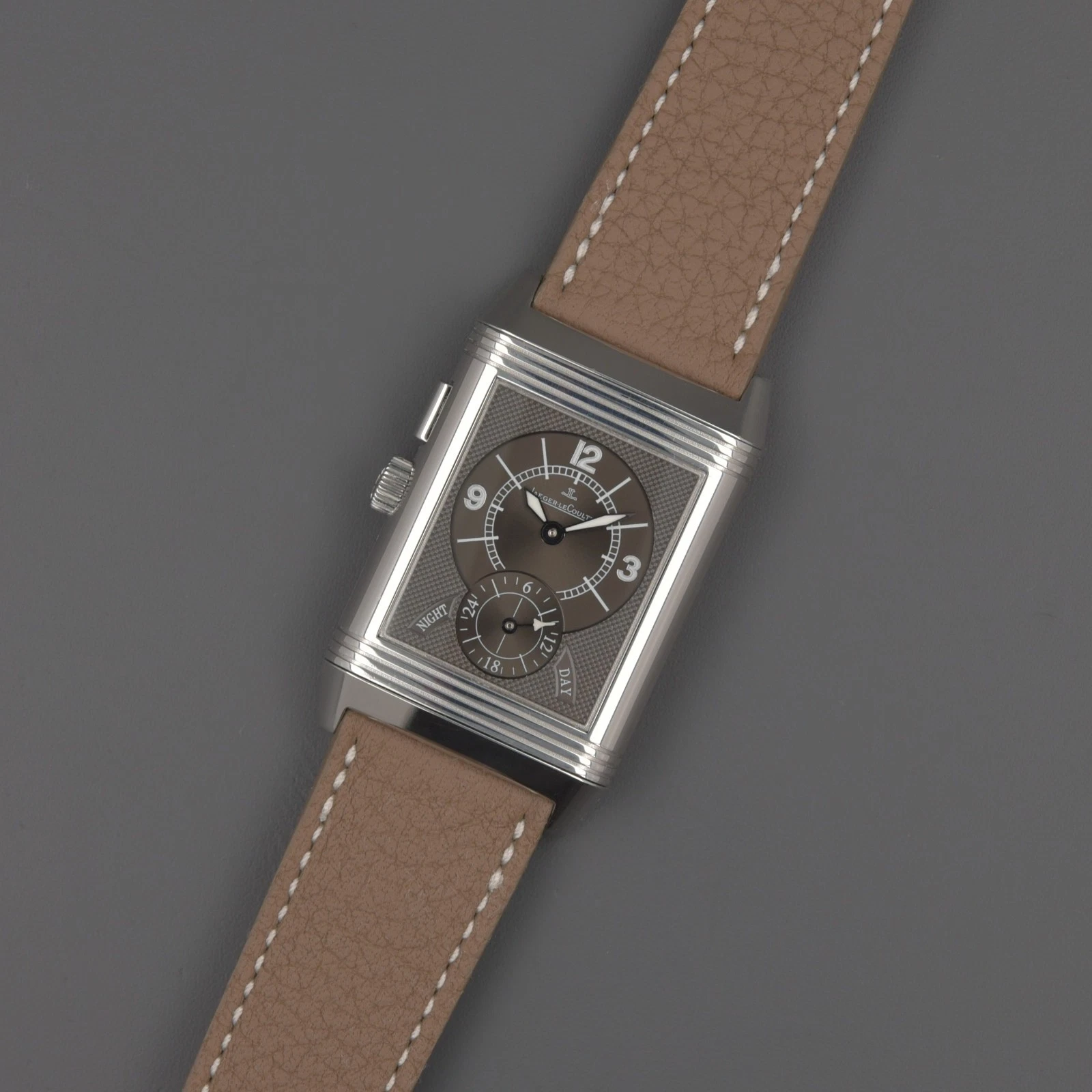 Jaeger LeCoultre — Jaeger-LeCoultre Reverso Duoface 272.8.54 42x26mm Steel Steel JLC Manual Winding