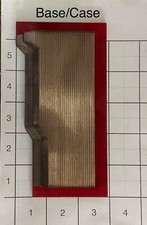 5/16 Corrugated High Speed Steel Molding Knives - Base Board/Casing Profile -