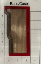 5/16 Corrugated High Speed Steel Molding Knives - Base Board/Casing Profile -