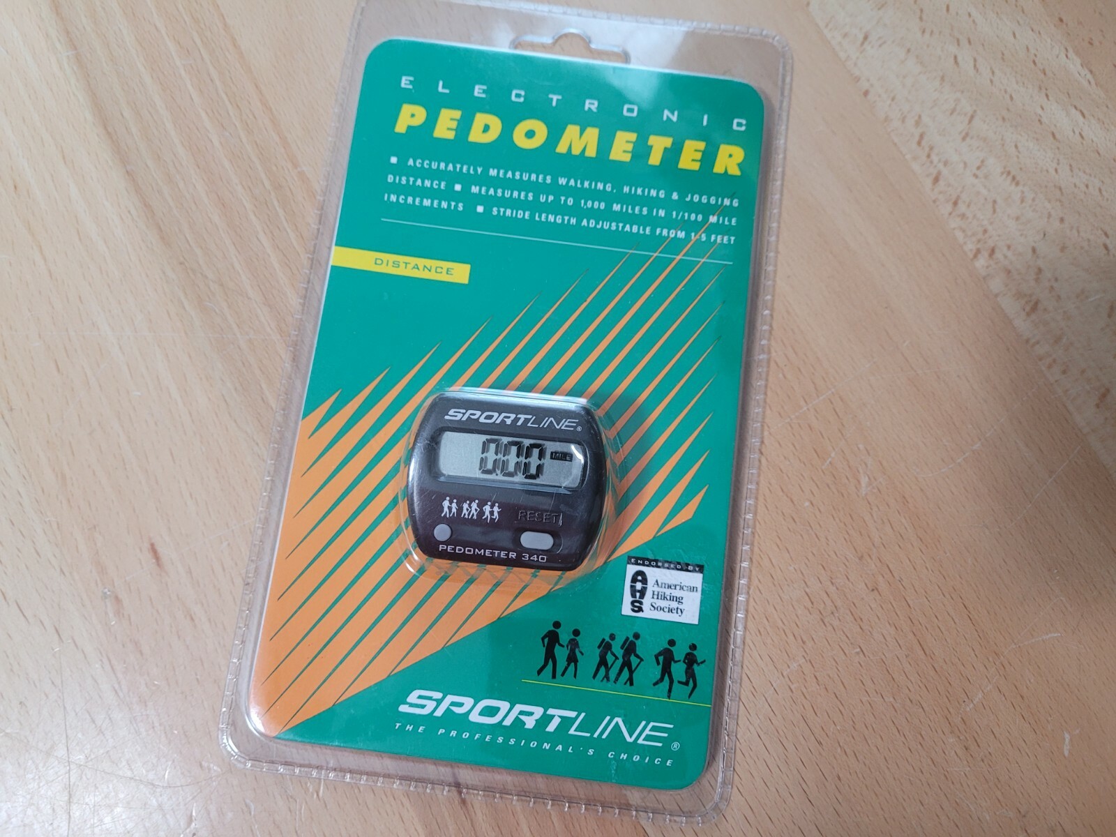 Sportline Pedometer 340 Series Step & Distance for sale online eBay