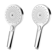 Euroshowers TurboJet 3 Spray Function Shower Head with Soft Water Aerotek