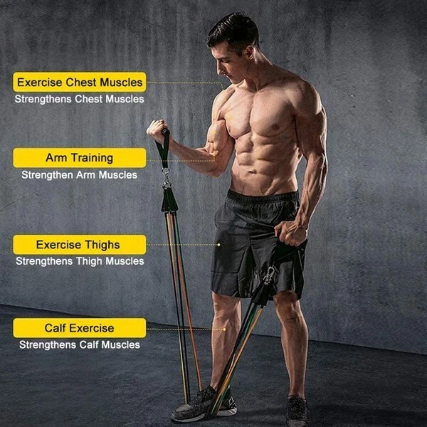 Resistance band online training accessories