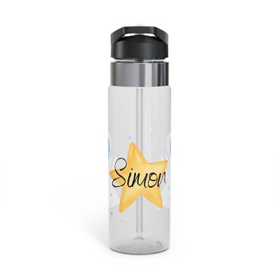 Personalisierte Trinkflasche für Kinder / Wasserflasche Hase Junge Ostern