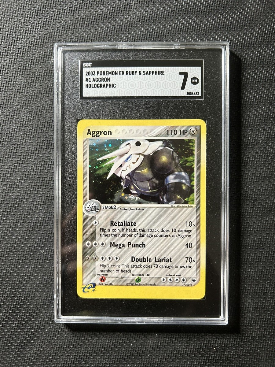 PSA10 ボスゴドラex 1ST.ED aggron adv