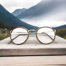 Gavin PREPLINE COLLECTION EYEGLASSES FRAME 53-20 COL.B L140 ITALY GOLD/BRN $195.