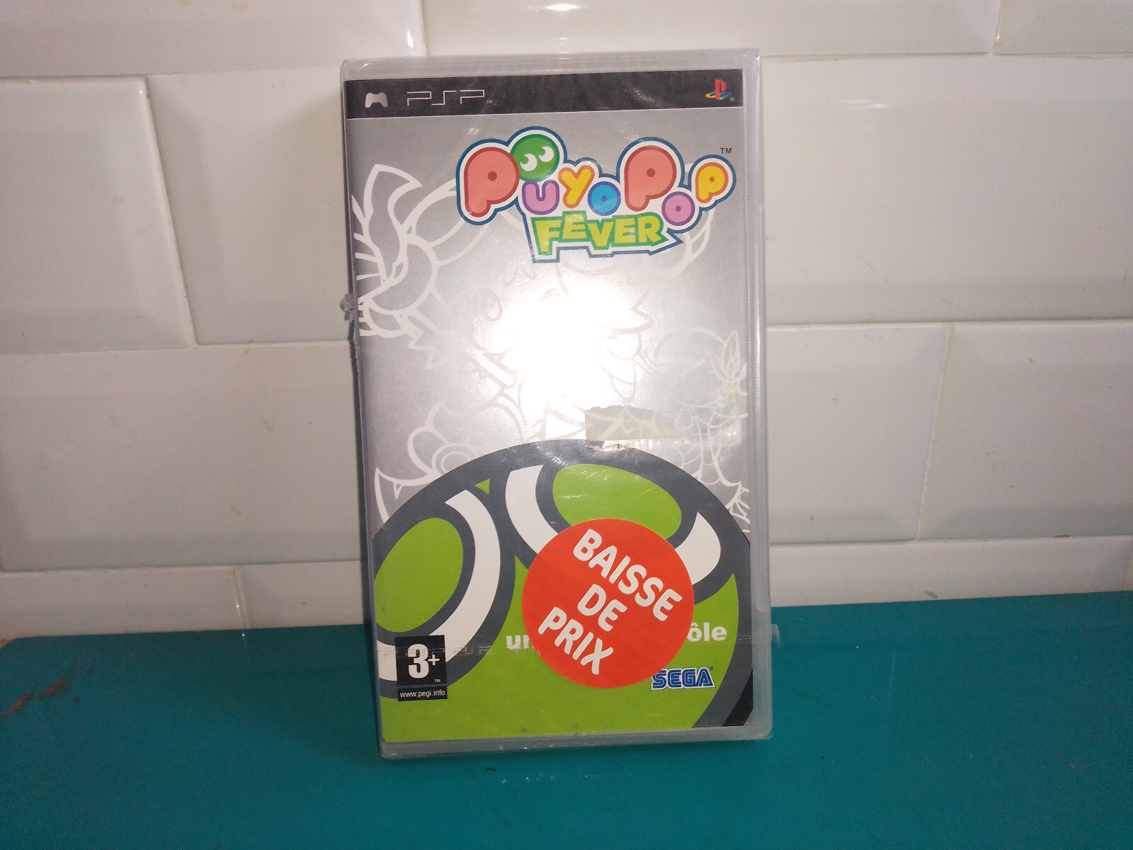 1102241 NEUF SCELLE Jeu vidéo playstation PSP ancien puyopop fever puyo pop