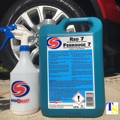 Autosmart Red 7 5 Litre 5L +AS BOTTLE (wheel cleaner fallout rust car ...