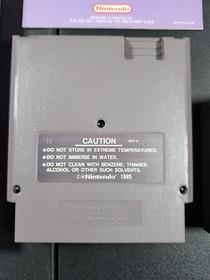 Tetris (Nintendo Entertainment System, 1989)Nice And Clean, See Pics!