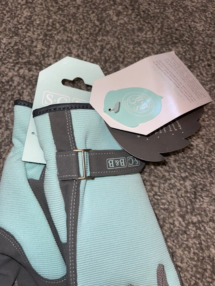 Перчатки серые, синие Burgon & Ball Sophie Conran для садоводства повседневные тикающие (32) - Изображение 2 из 3