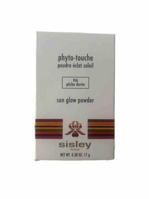 sisley phyto-touche sun glow powder trio peche doree (Puder Bronzer & Rouge) 11g