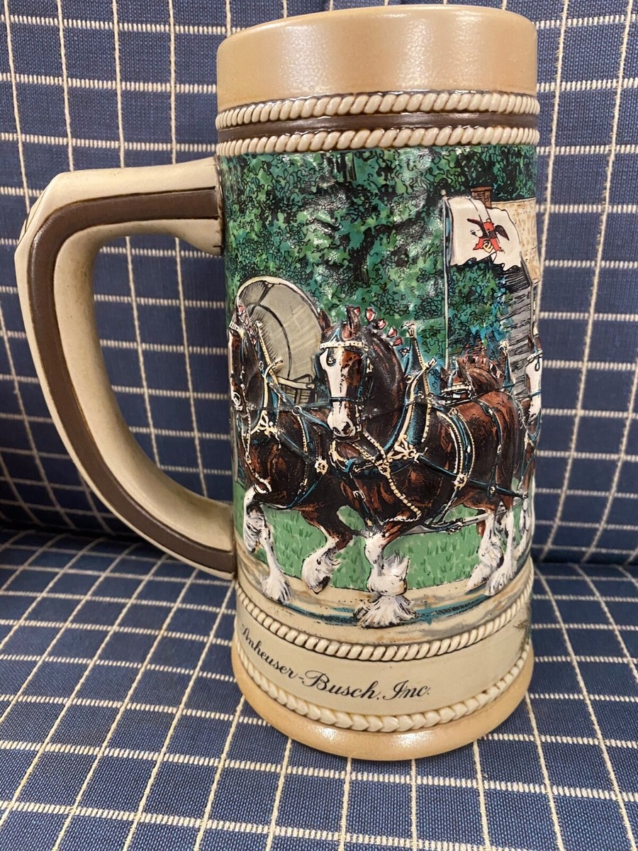 Budweiser National Historic Landmark Series Grants Cabin Stein | eBay