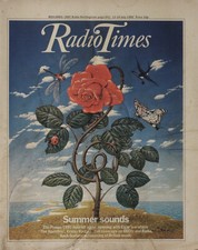 RADIO TIMES 12 JULY 1980 . PROMS FRONT COVER . RADIO 1 ROADSHOW . GOLF THE OPEN