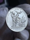 1801 Thomas Jefferson Medal Tribute 2 oz Silver High Relief Round Intaglio Mint