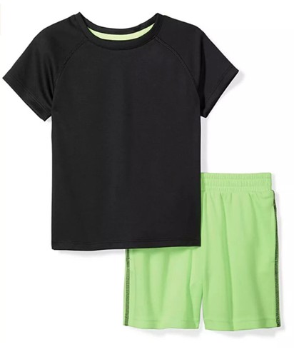 Spotted Zebra Boys' Toddler & Kids Small 2-Pack Active Woven Shorts - Picture 2 of 3