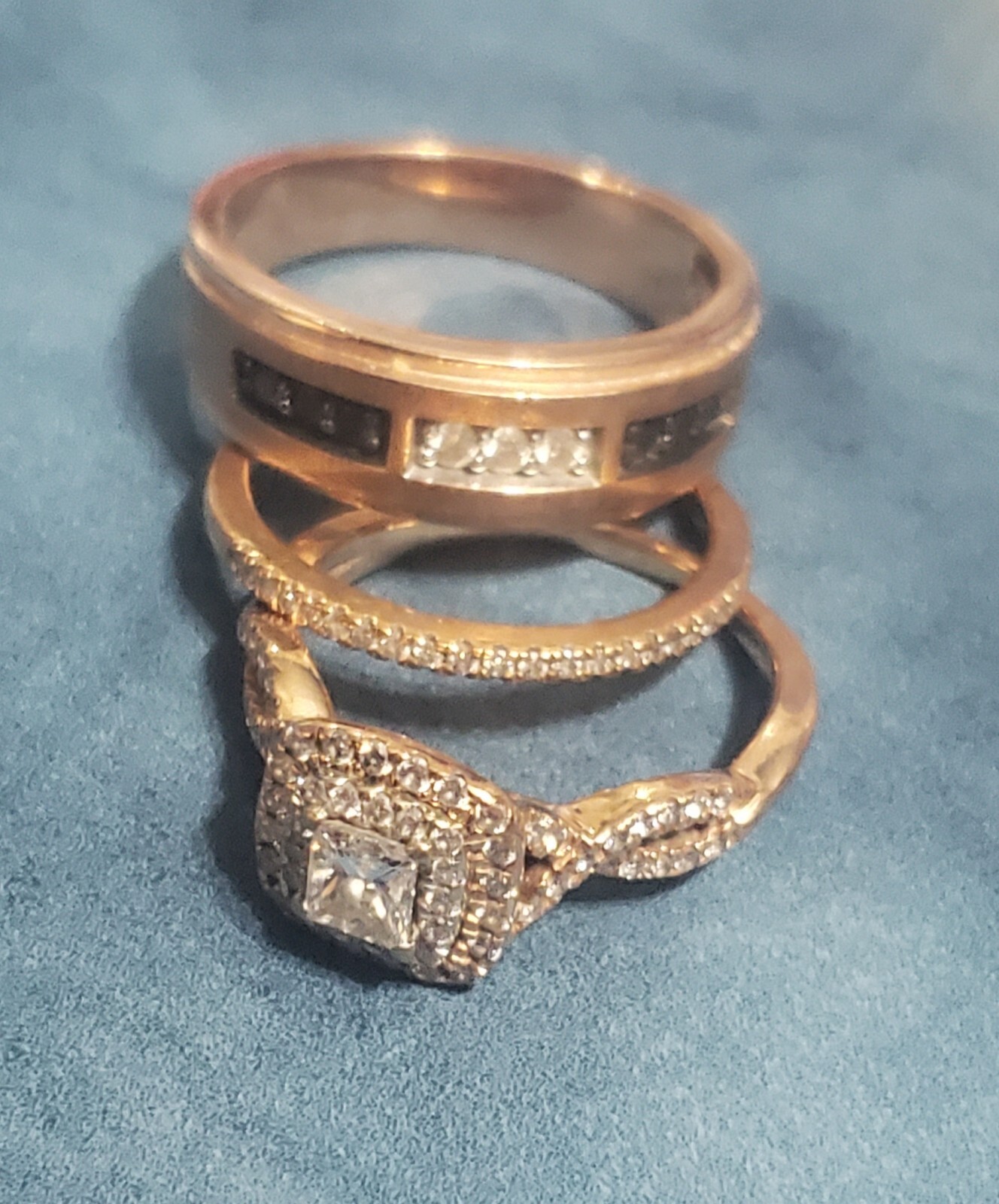 Wedding ring set - image 1