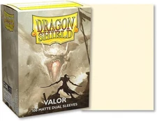 Dragon Shield Matte Valor Sleeves Display Case - Standard Size - 10 Packs