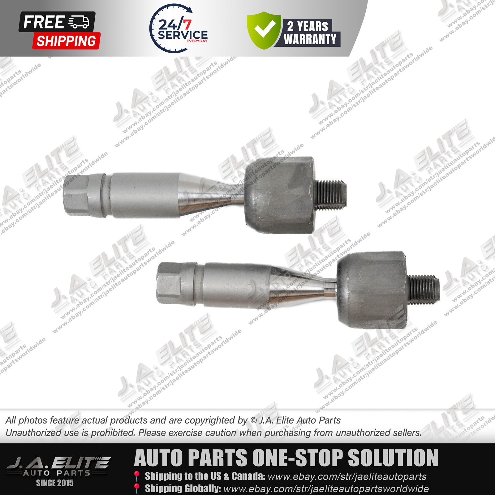 2pcs Front Inner Tie Rod Ends for Bentley Continental Flying Spur 4E0419821A